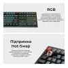Клавіатура Keychron V6 8K Keychron Super Red Switch RGB USB UA Black (V6W-D1-UA) зображення 12