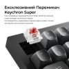Клавіатура Keychron V6 8K Keychron Super Red Switch RGB USB UA Black (V6W-D1-UA) зображення 9