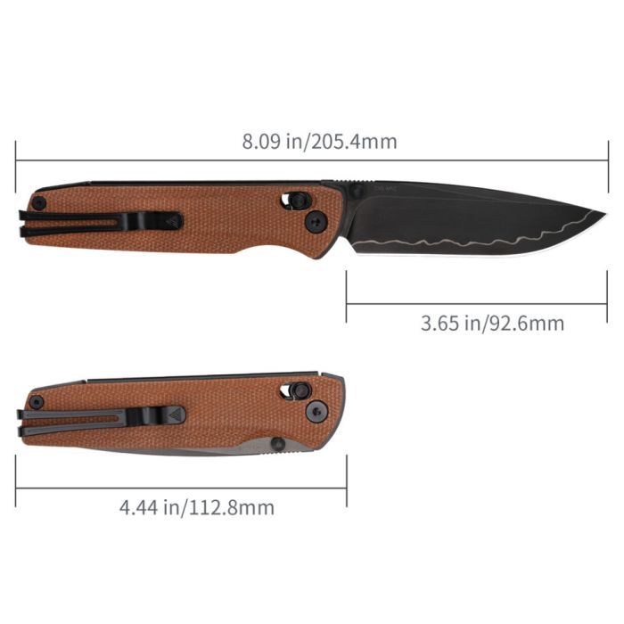 Нож SRM Terrier D2, Natural G10, Stonewash (258L-GC) изображение 10