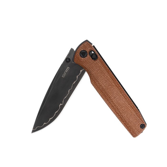 Нож SRM Terrier D2, Natural G10, Stonewash (258L-GC) изображение 3
