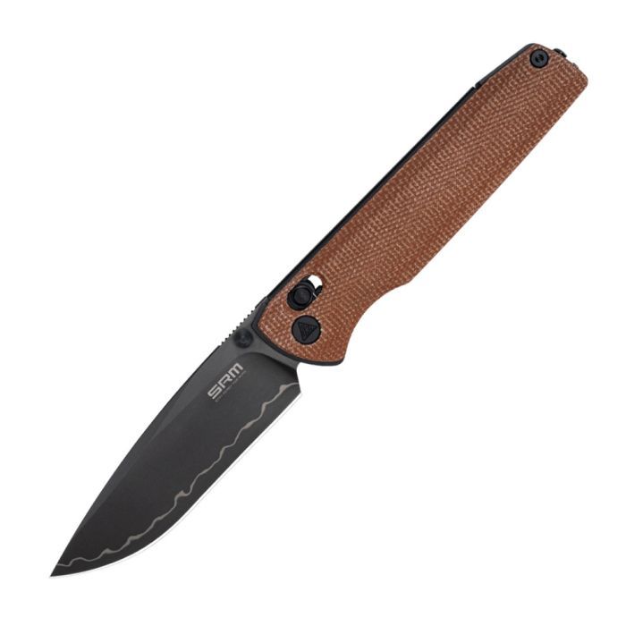 Нож SRM Terrier D2, Natural G10, Stonewash (258L-GC) изображение 4