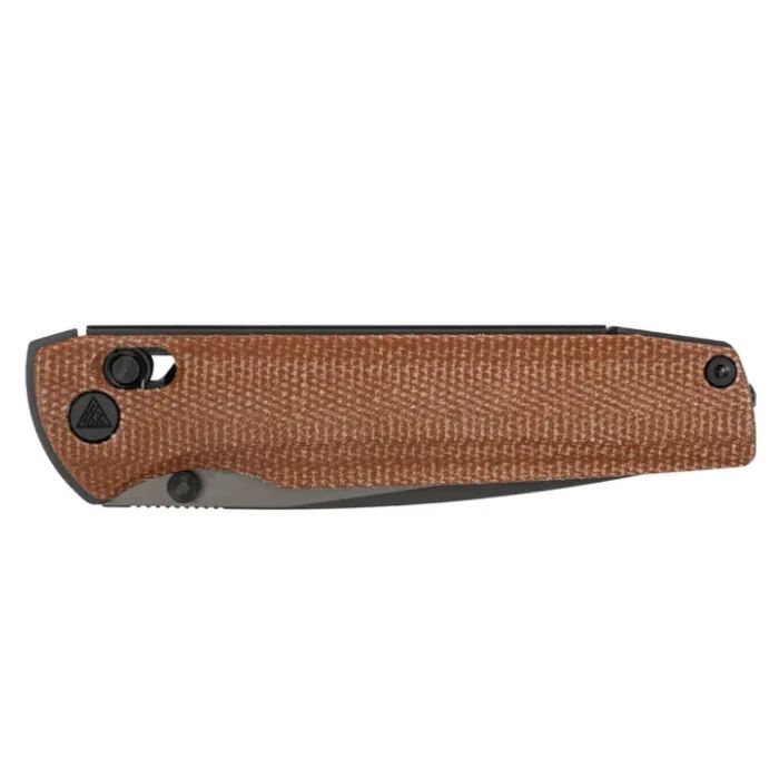 Ніж SRM Terrier 140Cr, Brown Micarta, Black Stonewash (258L-MN2) зображення 8
