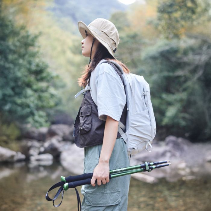 Трекінгові палиці Naturehike CNK2550DS010 55-120 см зелена 1 шт (6977465869371) зображення 10