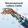 Патч-корд 10м, Starlink Gen 3 gray Vention (IACHL) изображение 3