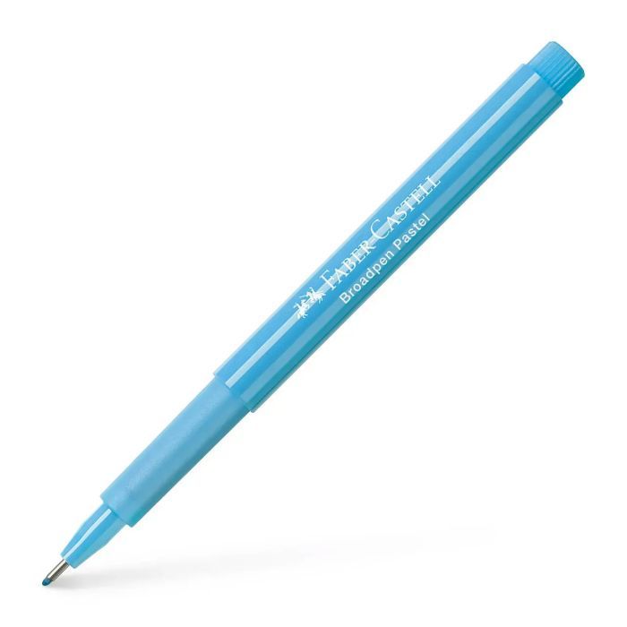 Лайнер Faber-Castell BROADPEN 1554 Pastel Purplepink, колір пурпурний, 0,8 мм (30748)