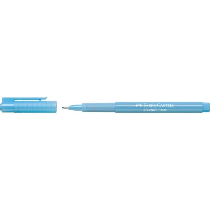 Лайнер Faber-Castell BROADPEN 1554 Pastel Purplepink, колір пурпурний, 0,8 мм (30748) зображення 2
