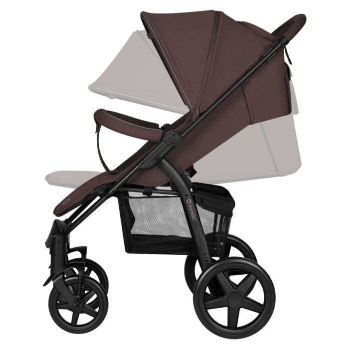 Коляска Lionelo Annet Plus BROWN CHOCOLATE (LO-ANNET PLUS BROWN CHOCOLATE) изображение 3