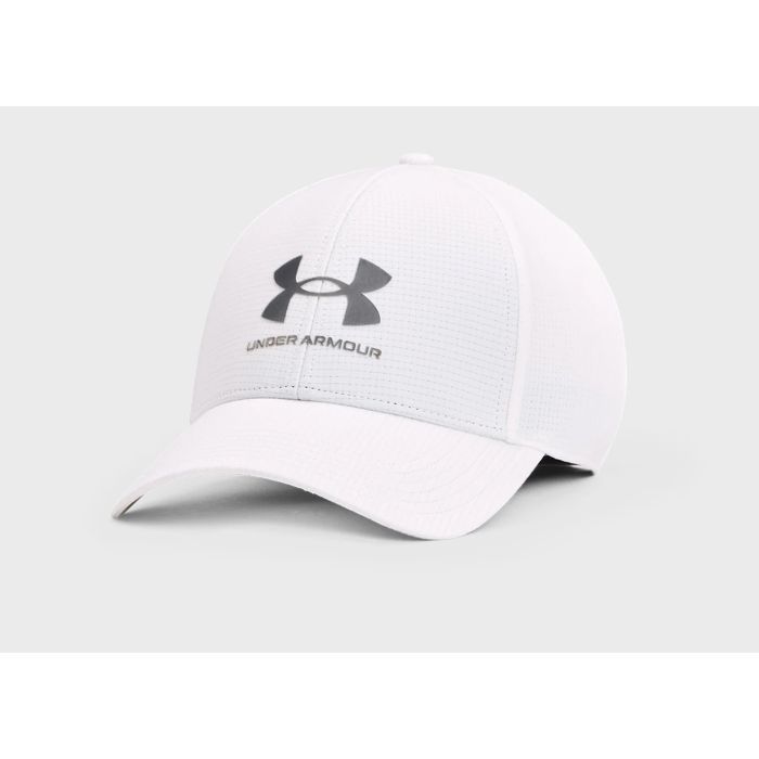Кепка Under Armour UA Isochill Armourvent STR білий 1361529-100 M/L (194514073756)