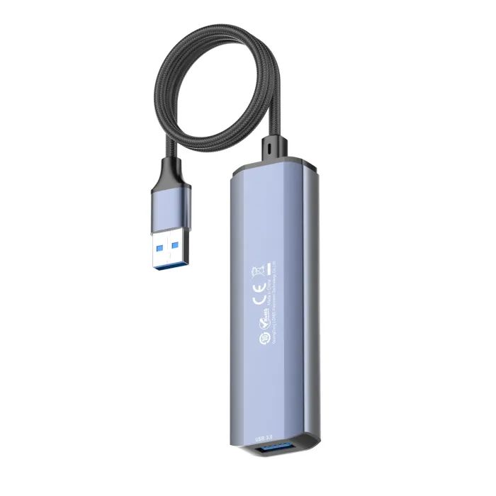 Концентратор LDNIO USB 3.0 4-in-1 4xUSB 3.0 1.2m (DS-114U-1.2M) изображение 4