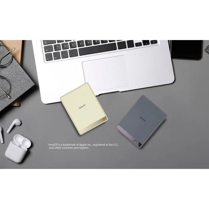 Накопитель SSD USB Type-C 1TB Apacer (AP1TBAS724C-1) изображение 6