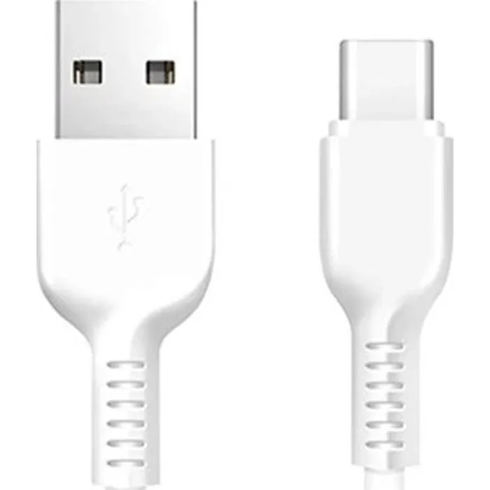 Дата кабель USB 2.0 AM to USB-C 1.0m 3A X13 white HOCO (6957531061199) изображение 2