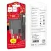 Зарядное устройство HOCO CS11A USB + cable USB to Lightning black (6942007603560) изображение 4