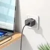 Зарядное устройство HOCO CS11A USB + cable USB to Lightning black (6942007603560) изображение 5