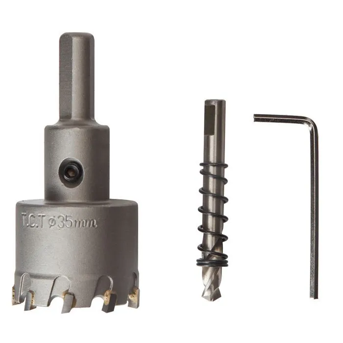 Сверло Alloid Base, корончате, твердосплавне, по металу, 35мм (TS-10035) изображение 3