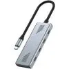 Концентратор Gembird USB-C 4-in-1 4xUSB-C 3.2 silver (UHB-CM-U310-C4-01) зображення 2