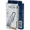 Концентратор Gembird USB-C 4-in-1 4xUSB-C 3.2 silver (UHB-CM-U310-C4-01) зображення 4