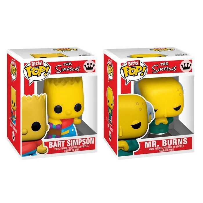 Фігурка Funko Pop набір Bitty POP! серії Сімпсони – Барт і Містер Бернс (94216)
