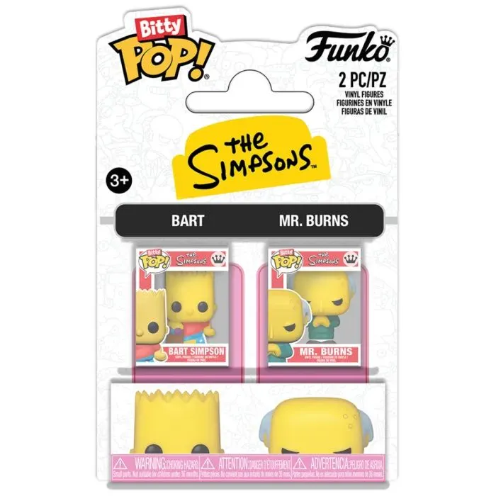 Фігурка Funko Pop набір Bitty POP! серії Сімпсони – Барт і Містер Бернс (94216) зображення 2