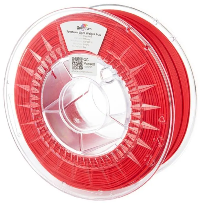 Пластик для 3D-принтера Spectrum LW-PLA UltraFoam 1.75mm 0.75kg Red, Pure (81005)