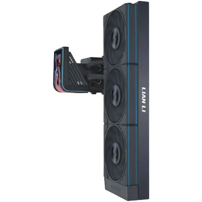 Система жидкостного охлаждения Lian Li Hydroshift II OLED Curved 360 TL, Black (G89.GHS2OLDC36TB.00) изображение 5