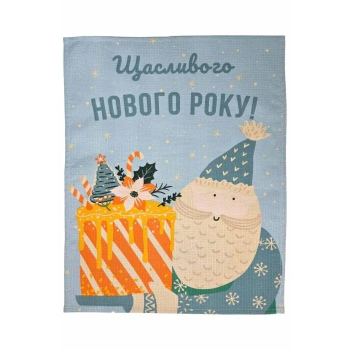 Рушник Прованс кухонний вафельний Смачного 45 х 60 см (042988)