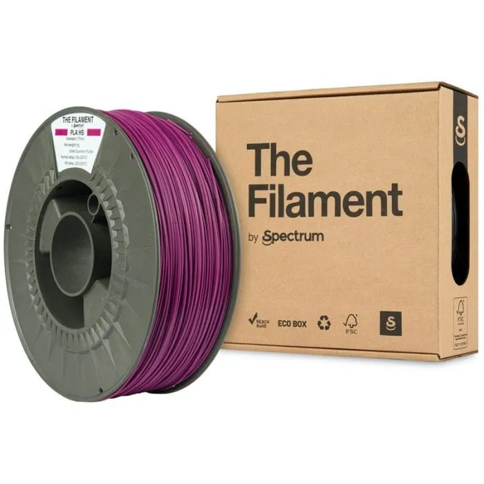 Пластик для 3D-принтера The Filament PLA HS 1.75mm 1kg Purple, Quantum (TF-24040) зображення 3