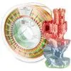 Пластик для 3D-принтера Spectrum PLA Silk Rainbow 1.75mm 1kg Fusion (81016) зображення 4