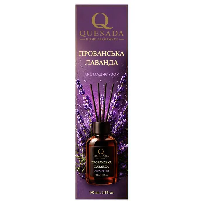 Аромадифузор Quesada Прованська лаванда 100 мл (4823135701408)