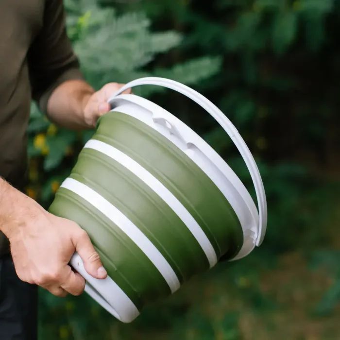 Ведро складное Tribe Water Bucket 10 л terracota (T-FJ-0048-terracota) изображение 5