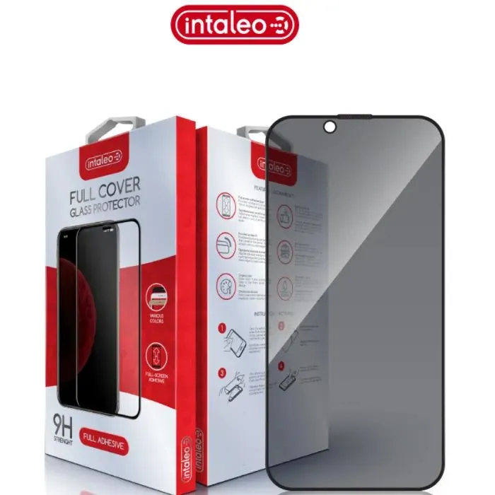 Скло захисне Intaleo Privacy Apple iPhone 14 Plus Black (1283126621390)