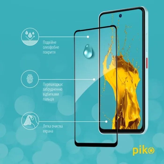 Скло захисне Piko Full Glue ESD ZTE Blade A75 Black (1283126620904) зображення 5