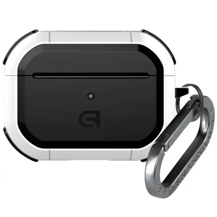 Чехол для наушников Armorstandart Panzer For Apple Airpods Pro 2 White (ARM82753)