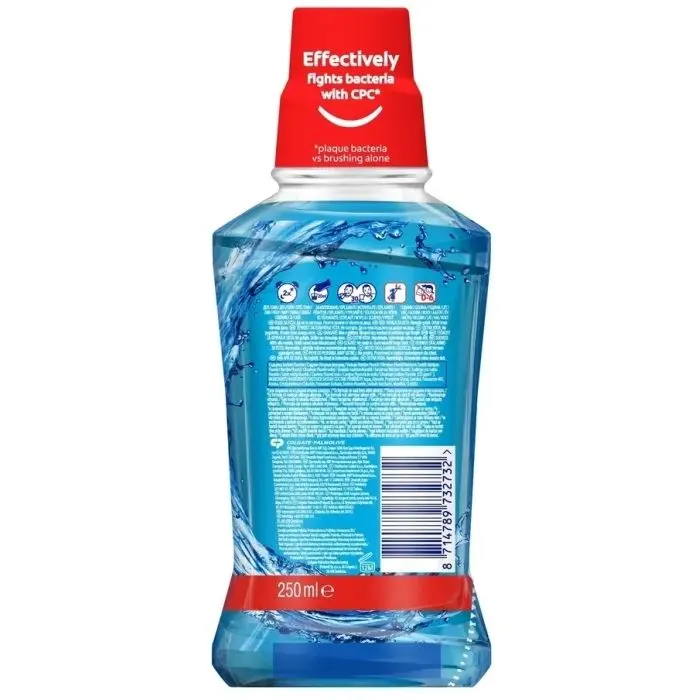 Ополіскувач для порожнини рота Colgate Plax Cool Mint Mouthwash 250 мл (8714789732732) зображення 2