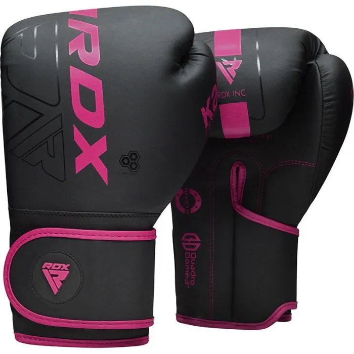 Боксерські рукавички RDX F6 Matte Pink 10 oz (BGR-F6MP-10OZ) зображення 2