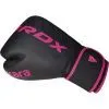 Боксерські рукавички RDX F6 Matte Pink 10 oz (BGR-F6MP-10OZ) зображення 3
