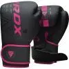 Боксерські рукавички RDX F6 Matte Pink 10 oz (BGR-F6MP-10OZ)