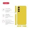 Чохол до мобільного телефона Intaleo Silicone Samsung Galaxy A16 Yellow (1283126600005) зображення 4