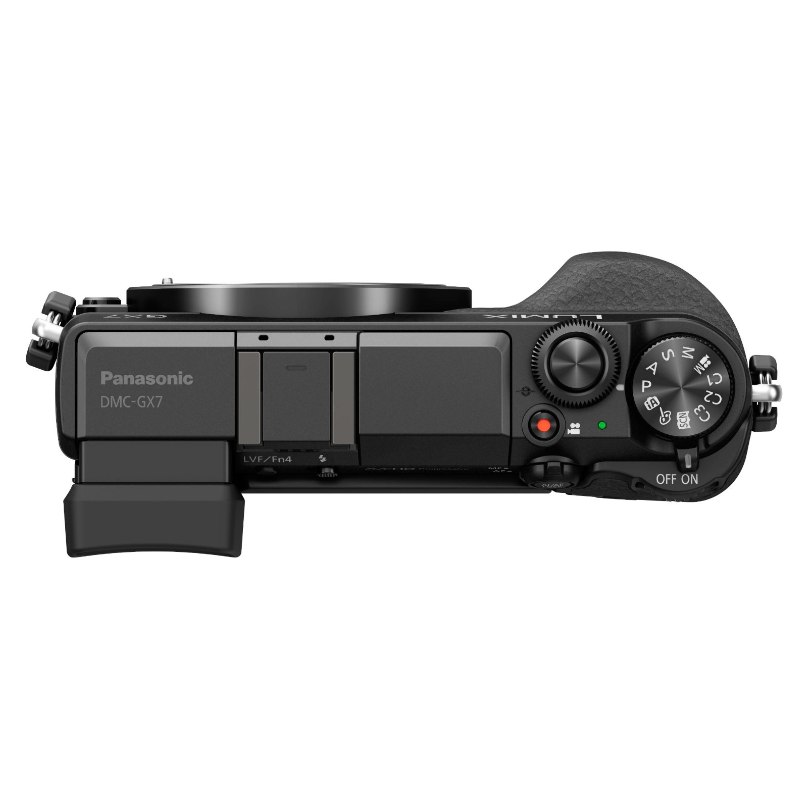 Цифровий фотоапарат Panasonic DMC-GX7 Kit 14-42mm black (DMC-GX7KEE-K) зображення 2