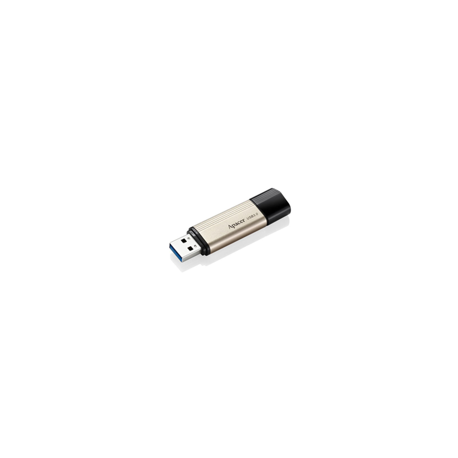 USB флеш накопичувач Apacer 64GB AH353 Champagne Gold RP USB 3.0 (AP64GAH353C-1) зображення 2