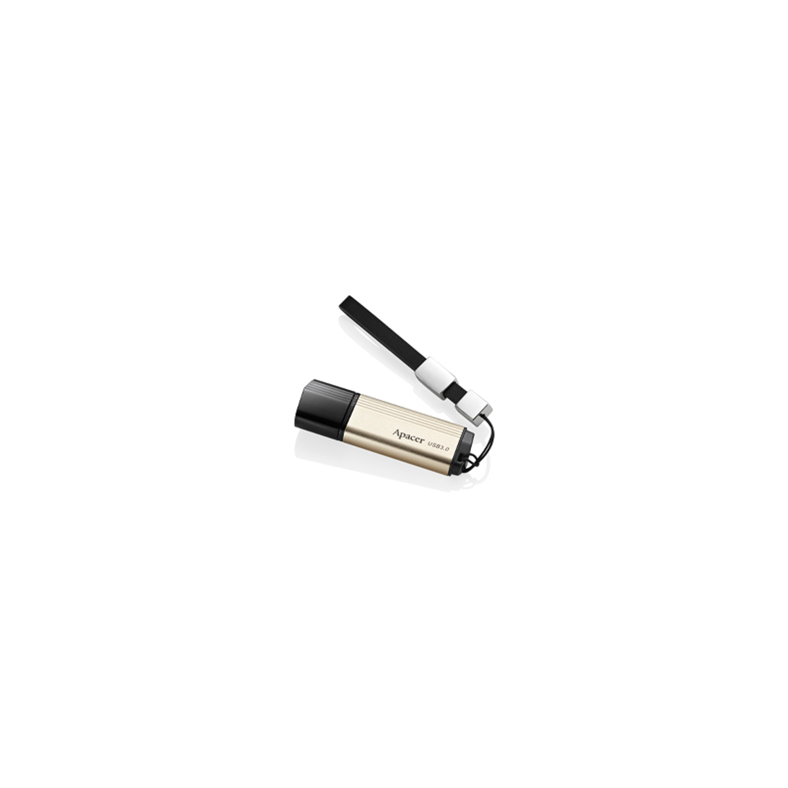 USB флеш накопитель Apacer 16GB AH353 Champagne Gold RP USB3.0 (AP16GAH353C-1) изображение 4