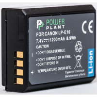 Фото - Аккумулятор для камеры Power Plant Акумулятор до фото/відео PowerPlant Canon LP-E10  DV00DV1304 (DV00DV1304)