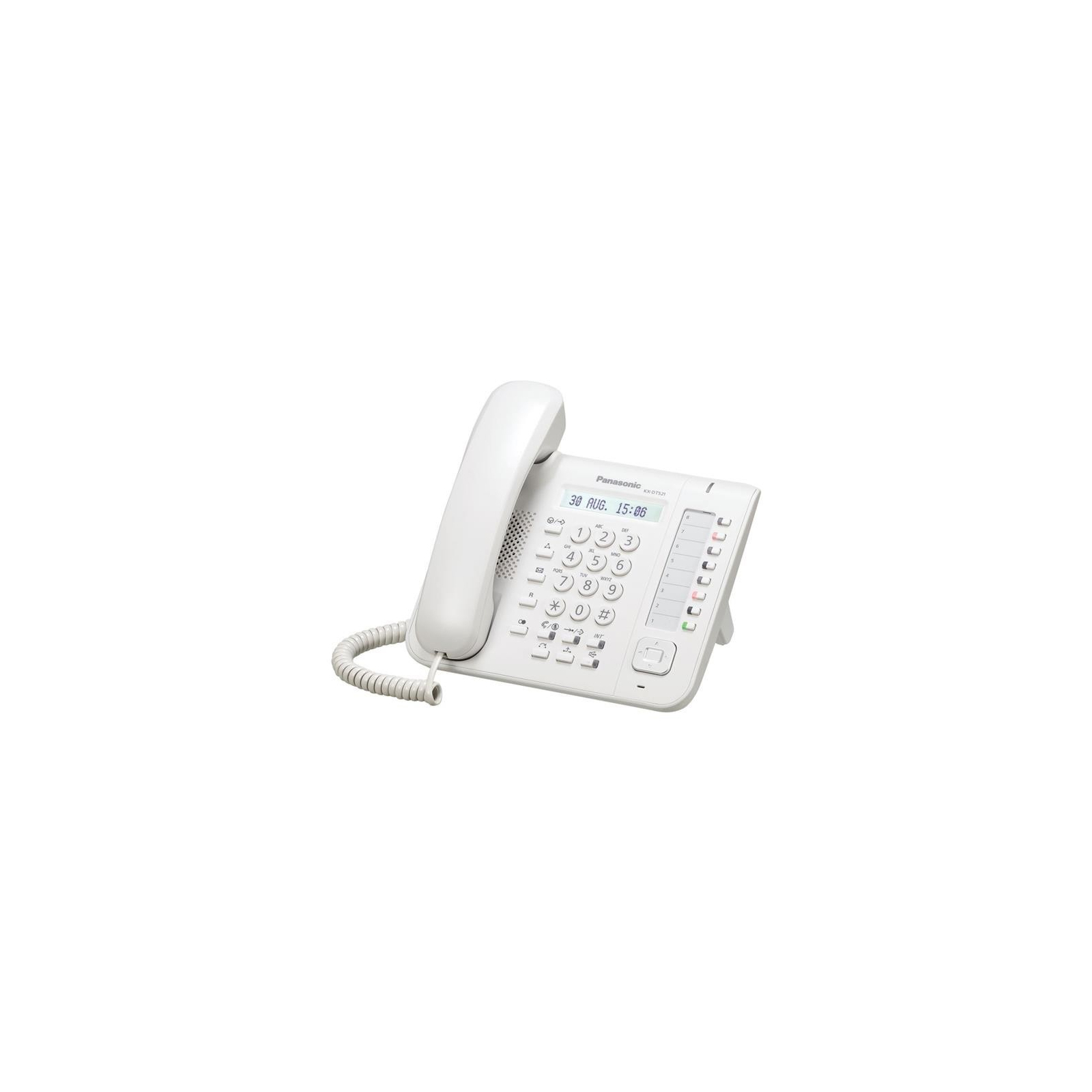 Телефон Panasonic KX-DT521RU White (KX-DT521RU) зображення 2
