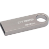 USB флеш накопитель Kingston 64GB DataTraveler SE9 Silver USB 2.0 (DTSE9G2/64GBZ) изображение 2