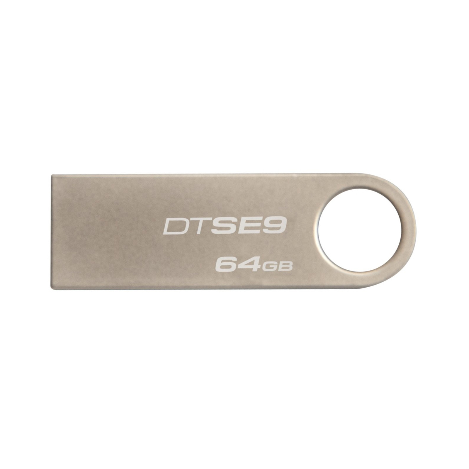 USB флеш накопичувач Kingston 64GB DataTraveler SE9 Silver USB 2.0 (DTSE9G2/64GBZ)