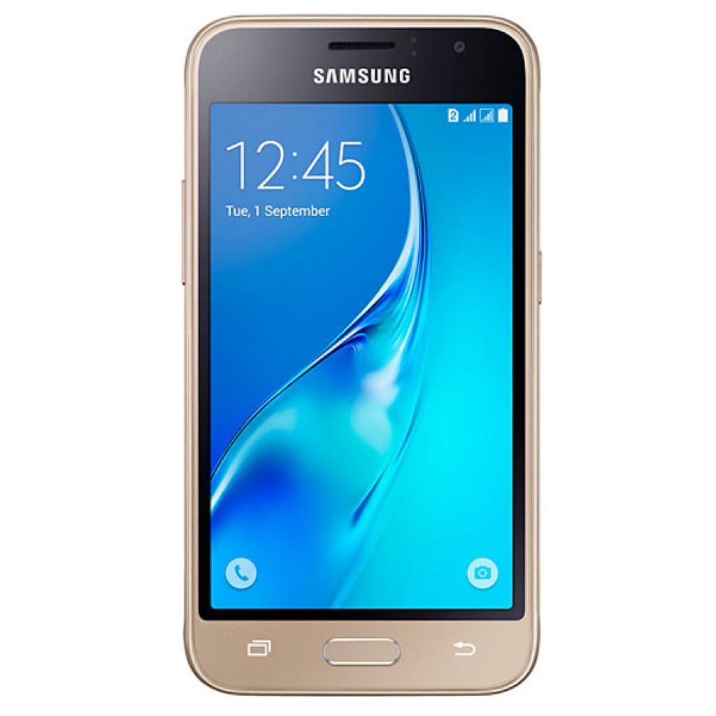 Мобільний телефон Samsung SM-J120H/DS (Galaxy J1 2016 Duos) Gold (SM-J120HZDDSEK)