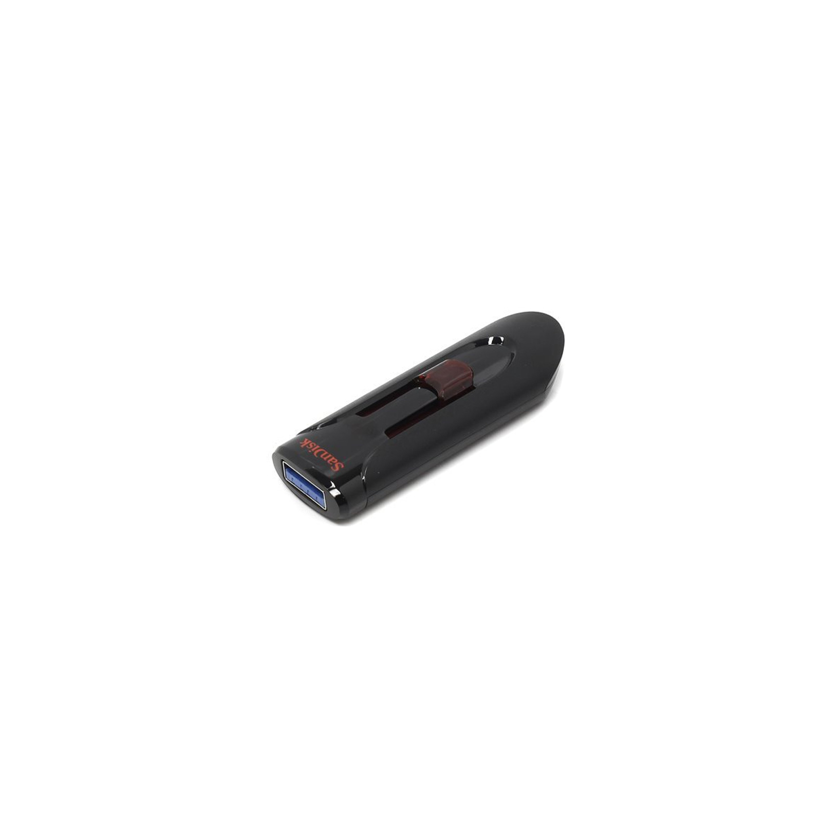 USB флеш накопитель SanDisk 64GB Cruzer Glide Black USB 3.0 (SDCZ600-064G-G35) изображение 3