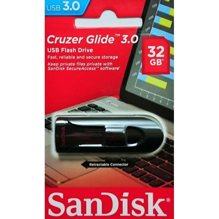 USB флеш накопитель SanDisk 32GB Glide USB 3.0 (SDCZ600-032G-G35) изображение 6