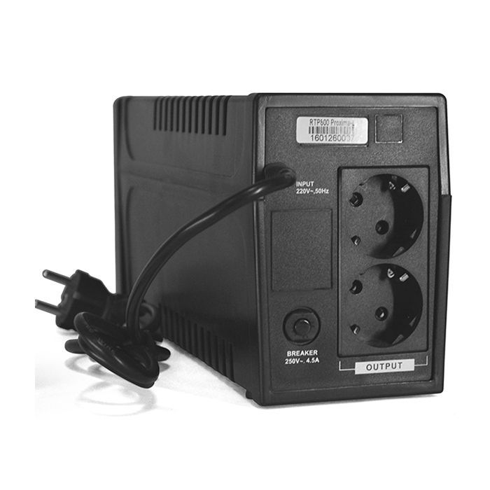 Источник бесперебойного питания Ritar Ritar RTP600 (360W) Proxima-L (RTP600L) изображение 2