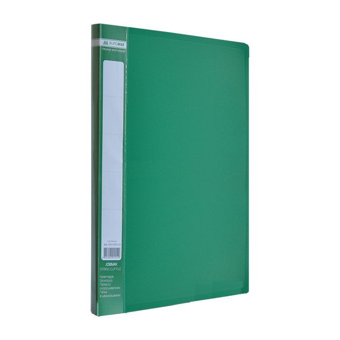 Папка с зажимом Buromax А4 JOBMAX, green (BM.3401-04)