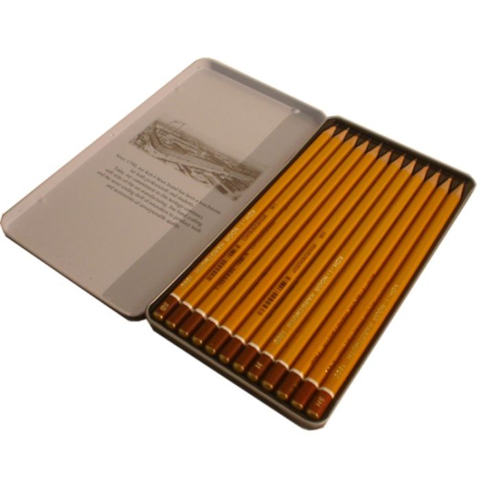 Карандаш графитный Koh-i-Noor 1502.II Art, 8В-2Н, 12 шт. (1502012008PL) изображение 2